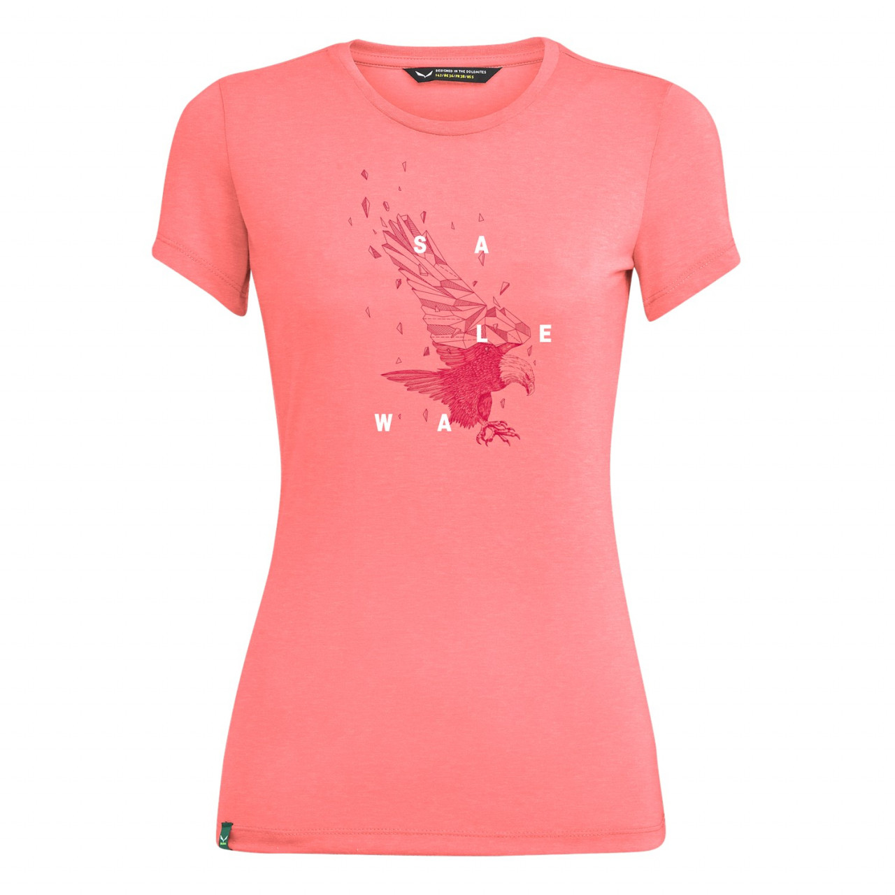 Salewa Eagle Figure Dri-Release® Bayan T-Shirts Pembe Türkiye 158034ISR